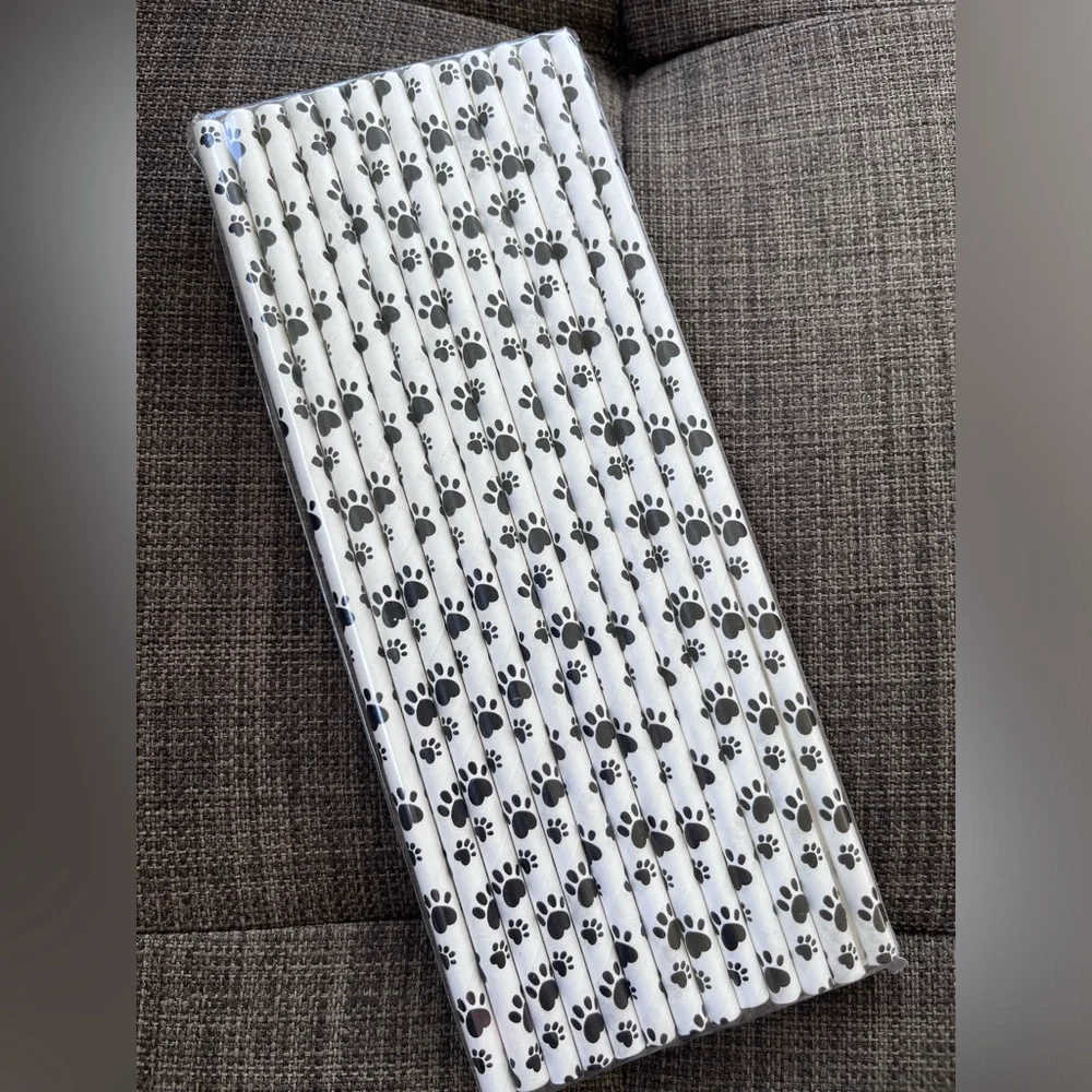 Paper straw bundle